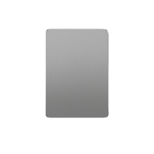 Tapis de Souris Ergonomique - Aluminium Double Face