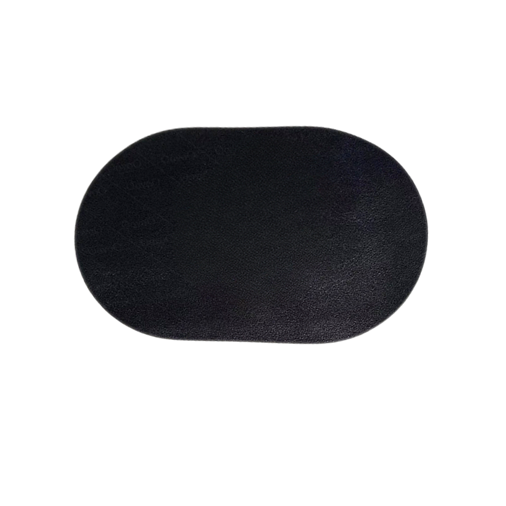 Tapis de Souris Ergonomique - Rond Minimaliste Cuir