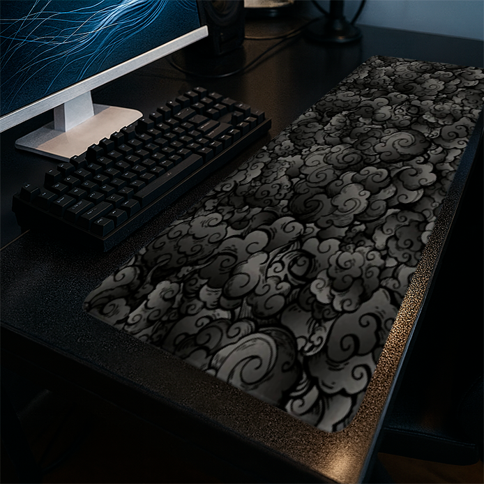Tapis de Souris Gaming XXL - Nuage Japonais