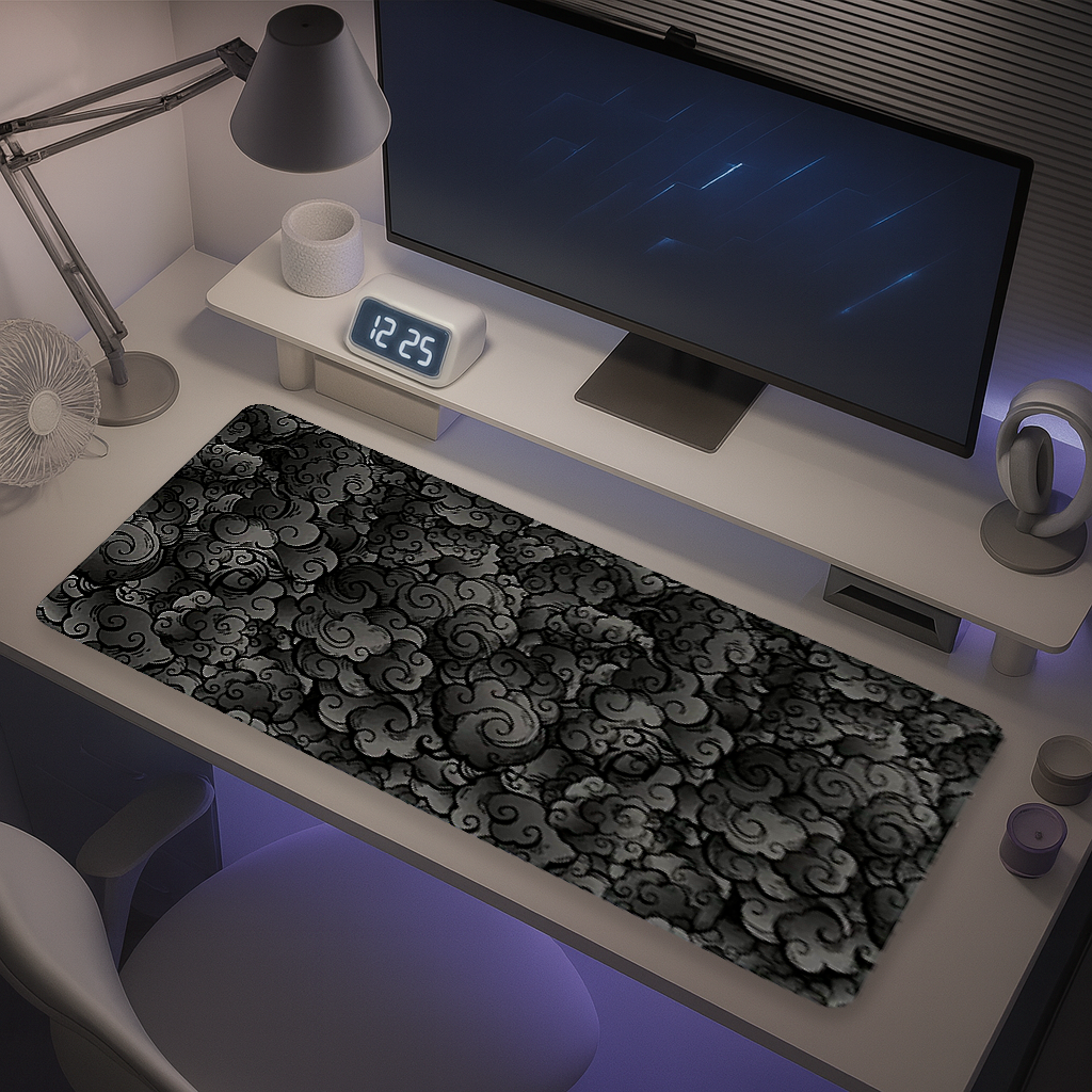 Tapis de Souris Gaming XXL - Nuage Japonais