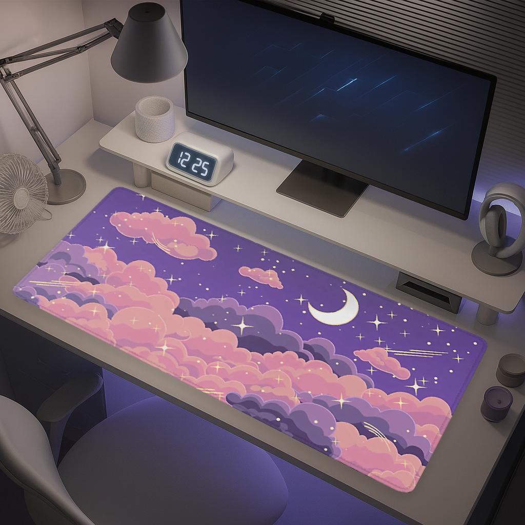 Tapis de Souris Gaming XXL - Ciel Nuageux