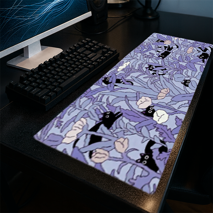 Tapis de Souris Gaming XXL - Chats graphique