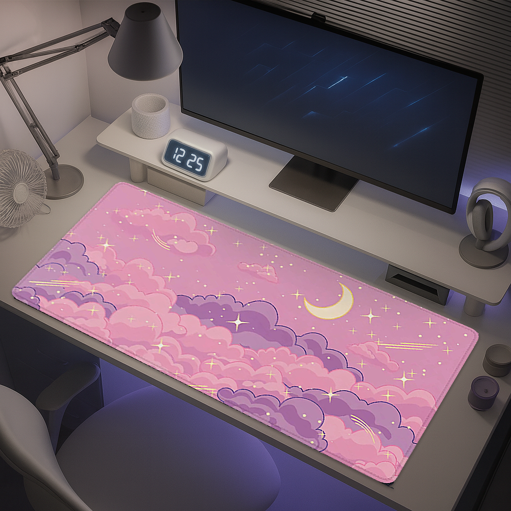 Tapis de Souris Gaming XXL - Ciel Nuageux