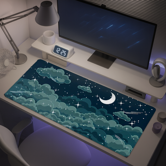 Tapis de Souris Gaming XXL - Ciel Nuageux