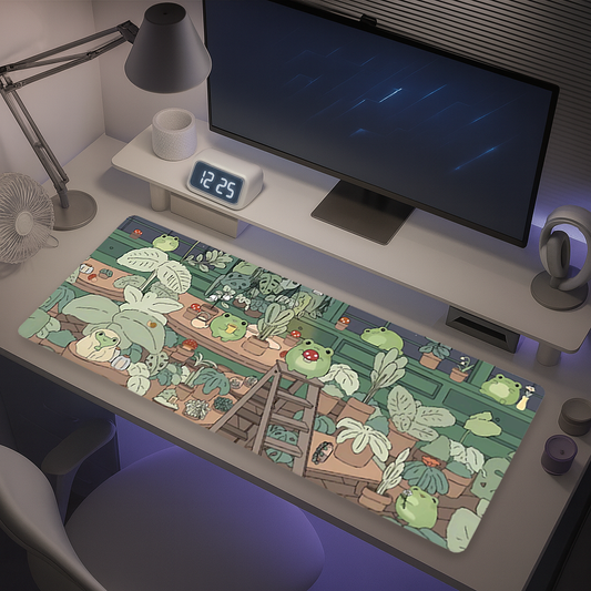 Tapis de Souris Gaming XXL - Jardin Nocturne