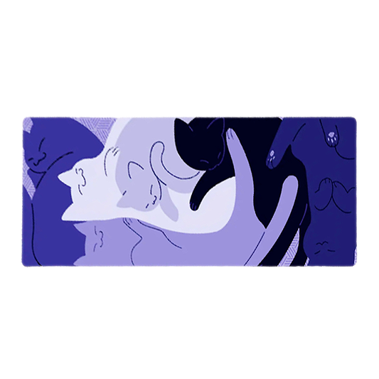 Tapis de Souris Gaming XXL - Chats graphique