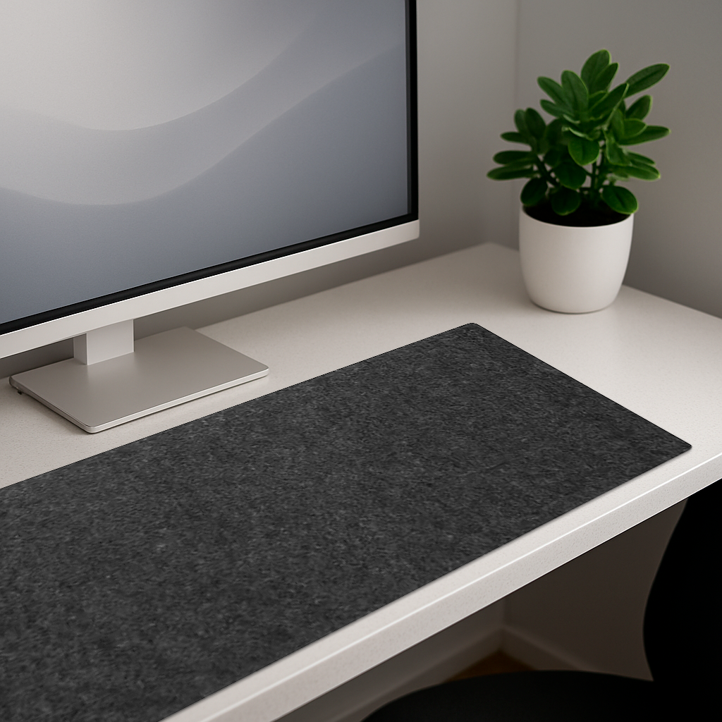 Tapis de Souris Bureau XXL - Tissu en Feutre