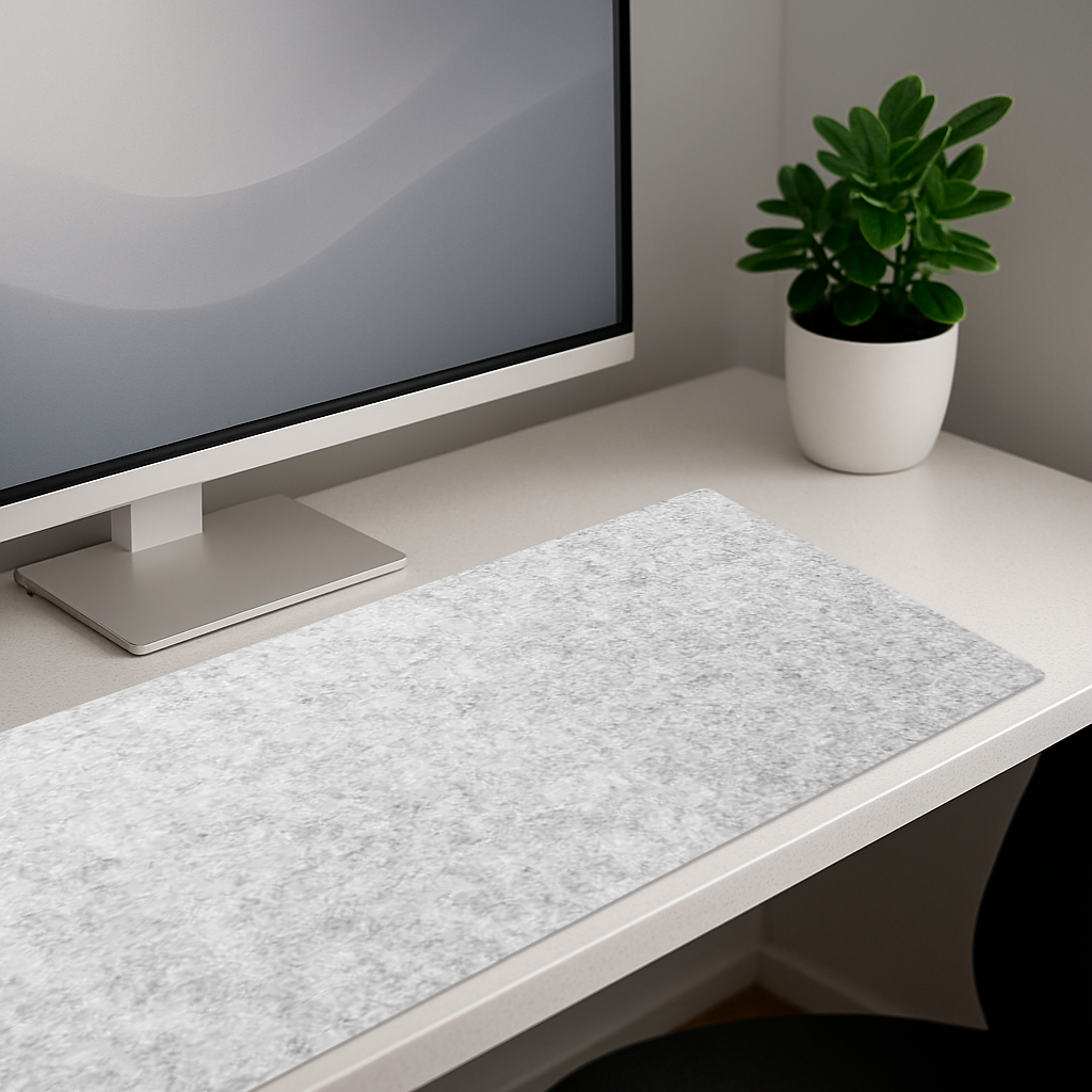 Tapis de Souris Bureau XXL - Tissu en Feutre