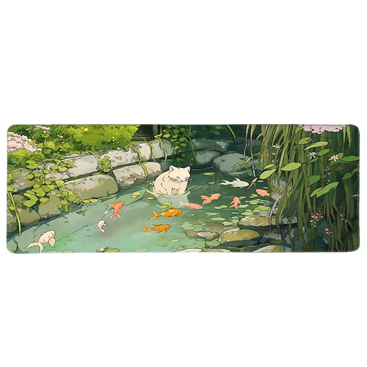 Tapis de Souris Bureau XXL - Calme Naturel