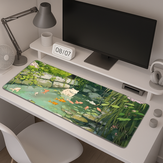 Tapis de Souris Bureau XXL - Calme Naturel